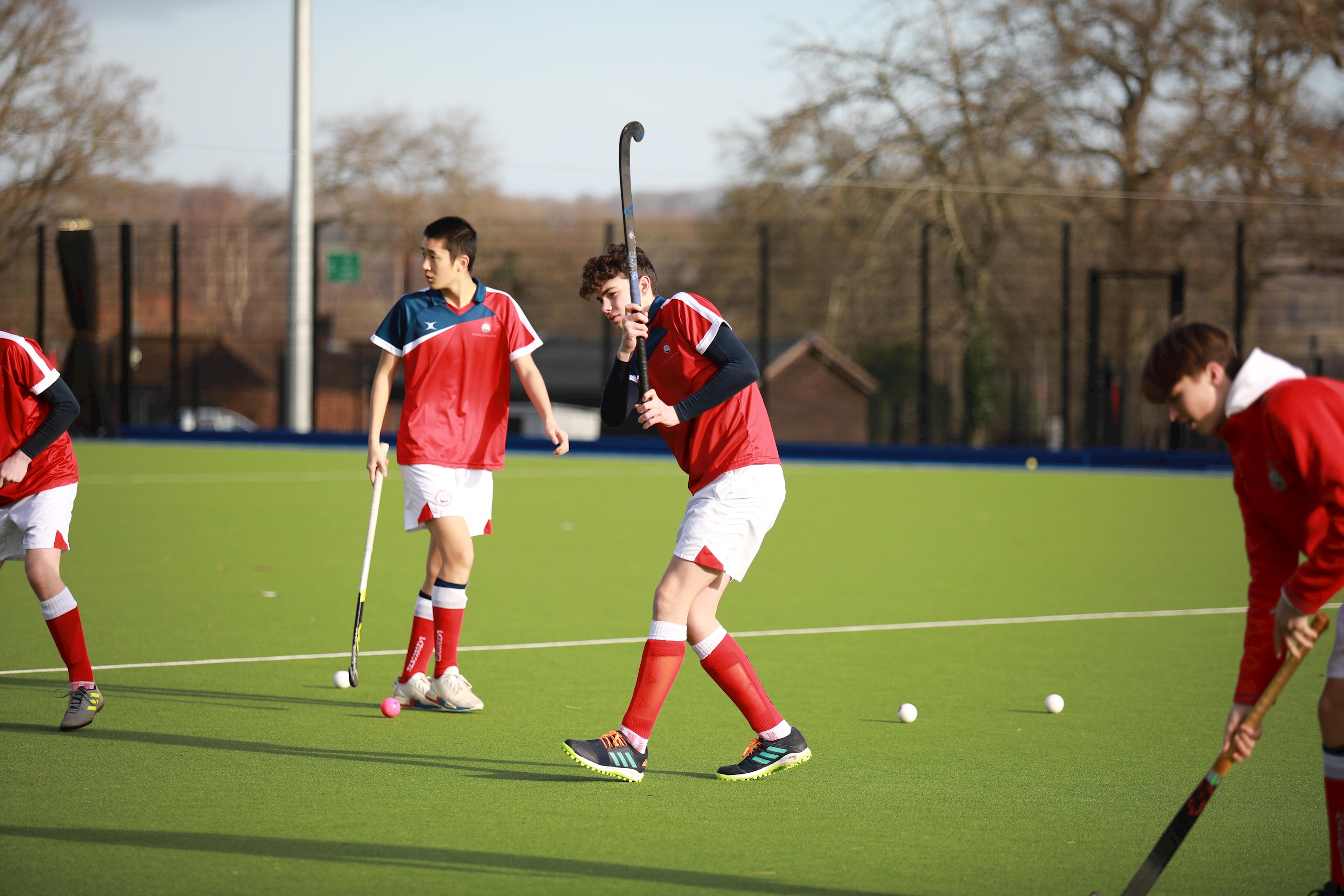 Hockey Training at Pangbourne College