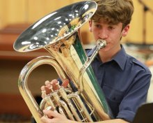 Congratulations to Daniel on achieving his ARSM Performance Diploma on the Tuba Congratulations to Daniel on achieving his ARSM Performance Diploma on the Tuba