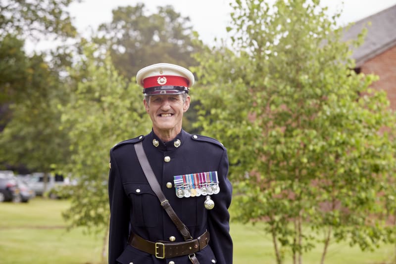 Contingent Commander Colin Hearn Retires