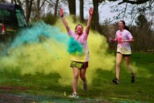 Pangbourne College 100% Colour Run raises over £1,000!